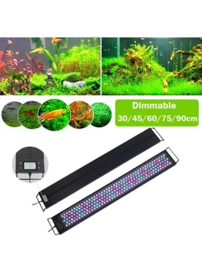 Generic - B&K Programmable LED Aquarium Light Extendable Dimmable 7 Modes Full Spectrum Light for Freshwater - Image 1