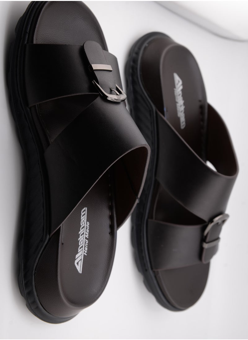 AL NAHHAM - Arabic Slippers with Soft Comfort Sole - Image 1