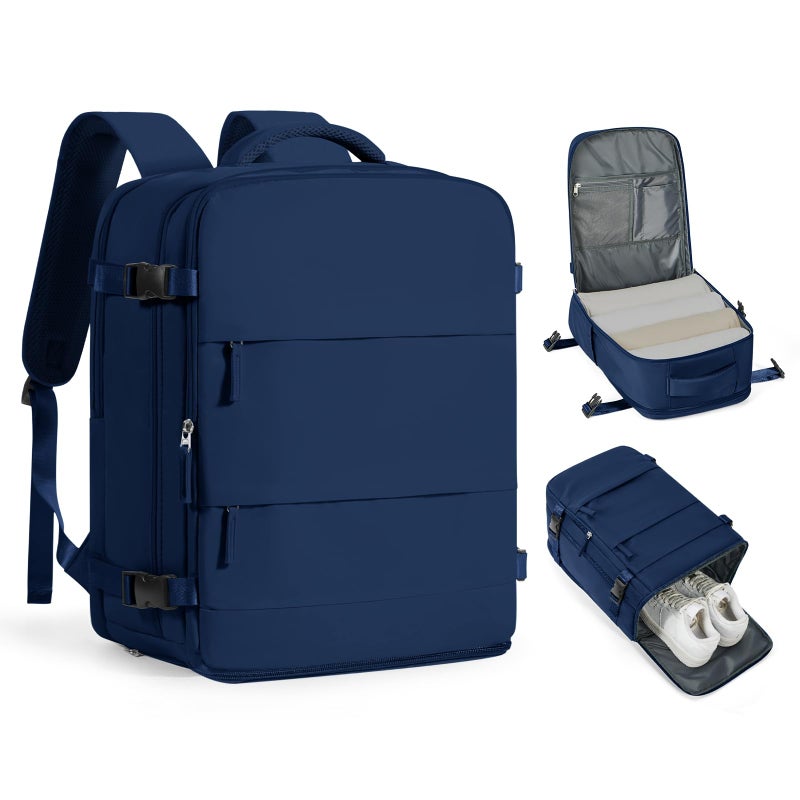 coofay Travel Backpack Carry on Flight Approved Carry on Backpack for Airplanes Personal Item Travel Bag 18x14x8 Inches Traveling Backpacks Airback Backpacks for Traveling Mochila de Viaje - Image 2