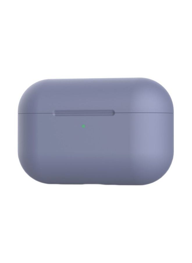 NIBEMINENT Silicone Case Cover For Apple AirPods Pro/AirPods 3 Purple  - Image 1