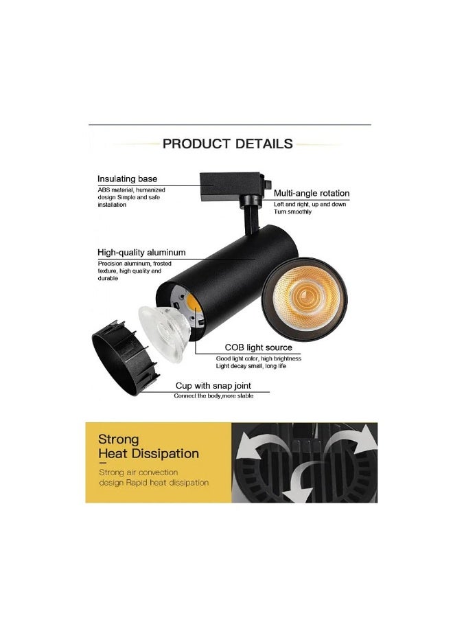 هامر كشاف مجرى لون الانارة كريمي 30 واط - Image 4