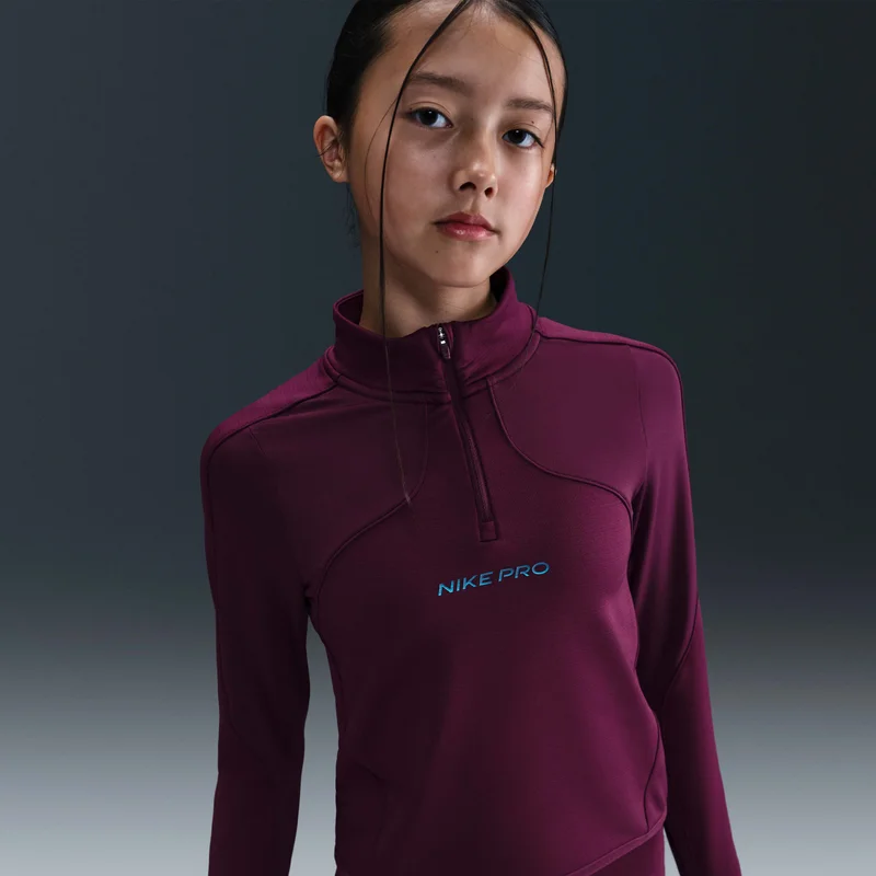 Nike Kids' Pro Therma-FIT 1/2-Zip Training Top