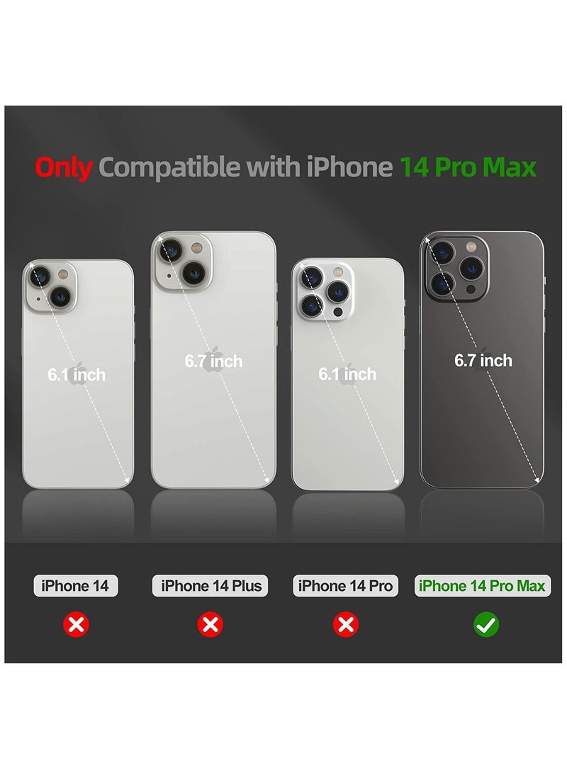 DUSALA iPhone 14 Pro Max Case Clear, Ultra [Slim Thin] Flexible Clear TPU Scratch Resistant Gel Rubber Soft Silicone Protective Case Cover for iPhone 14 Pro Max 6.7-inch - Image 2