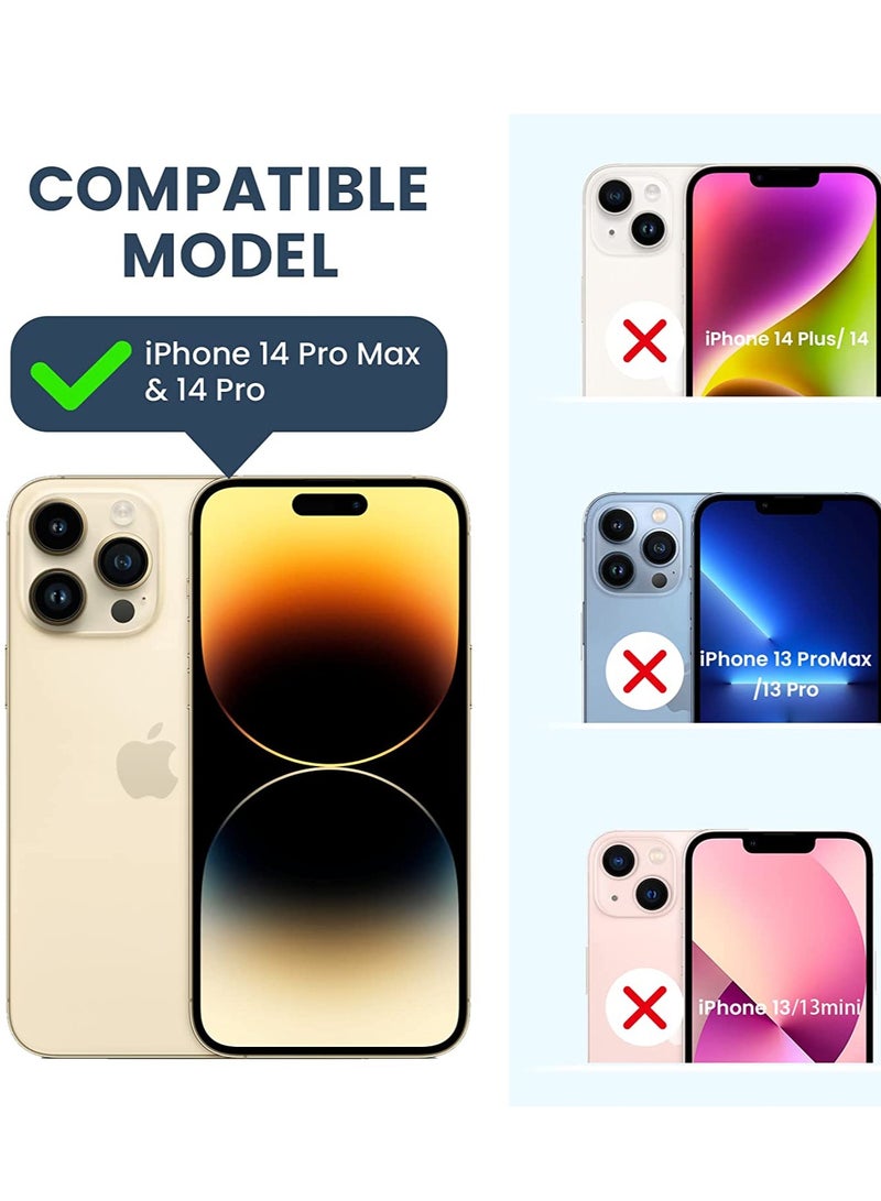 Camera Lens Protector Bling, Glitter Metal Camera Lens Screen Cover HD Glass Film for iPhone 14 Pro Max / 14 Pro Accessories Gold - Image 2