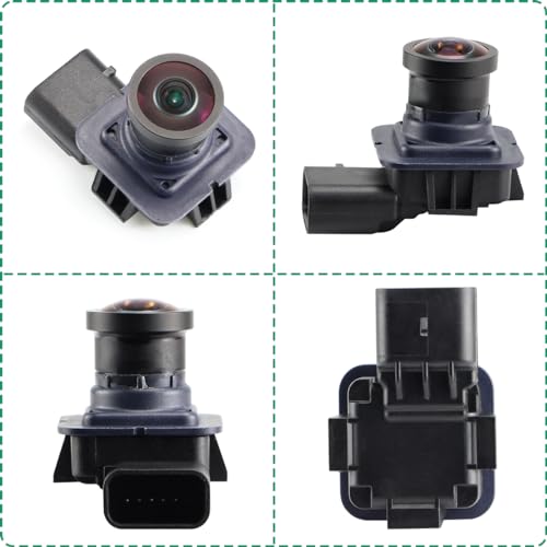 GreenYi ES7Z-19G490-A Rear View Backup Reverse Park Assist Camera Compatible with 2013-2016 Ford Fusion, Replaces OE Number ES7T-19G490-AA, DS7Z-19G490-A, DS7T-19G490-DD, E1GT-19G490-BB by GreenYi - Image 2