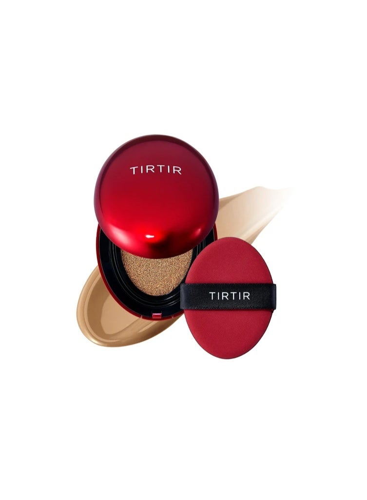 TIRTIR Red Cushion Mask Fit 24W Soft Beige Foundation - 18g - Image 1
