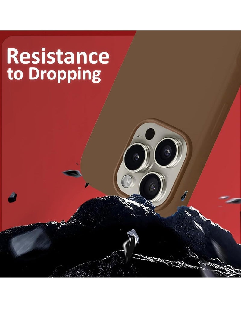 JAJEEK "Ultra Slim Liquid Silicone Case for iPhone 16 Pro Max – Soft Anti-Scratch Microfiber Lining & Enhanced Drop Protection" - Image 3