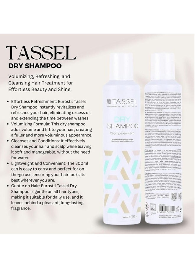 TASSEL Dry Shampoo 300ml With Volumizing, Refreshing, And Cleansing Hair Treatment For Effortless Beauty, Shine  - Image 3