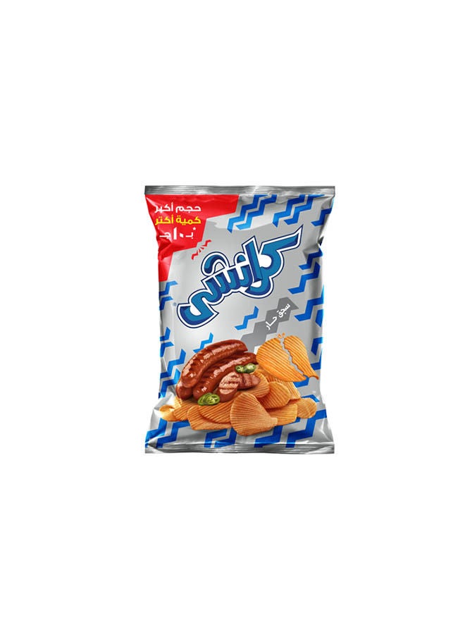 كرنشي كرانشى رقائق بطاطس بالسجق 59-69 جرم