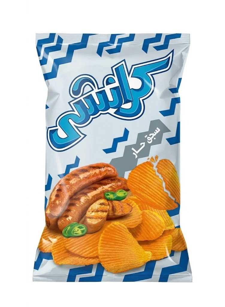 Crunchy Hot Sausage  49/45 grams
