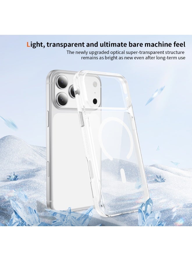 Malaksky For iPhone 17 Pro Case, Heavy Duty Shockproof Protection Phone Cases, Anti-Drop, Dual Layer Transparent Protective Cover Compatible with iPhone 17 Pro, 6.3 inch, Crystal Clear - Image 5