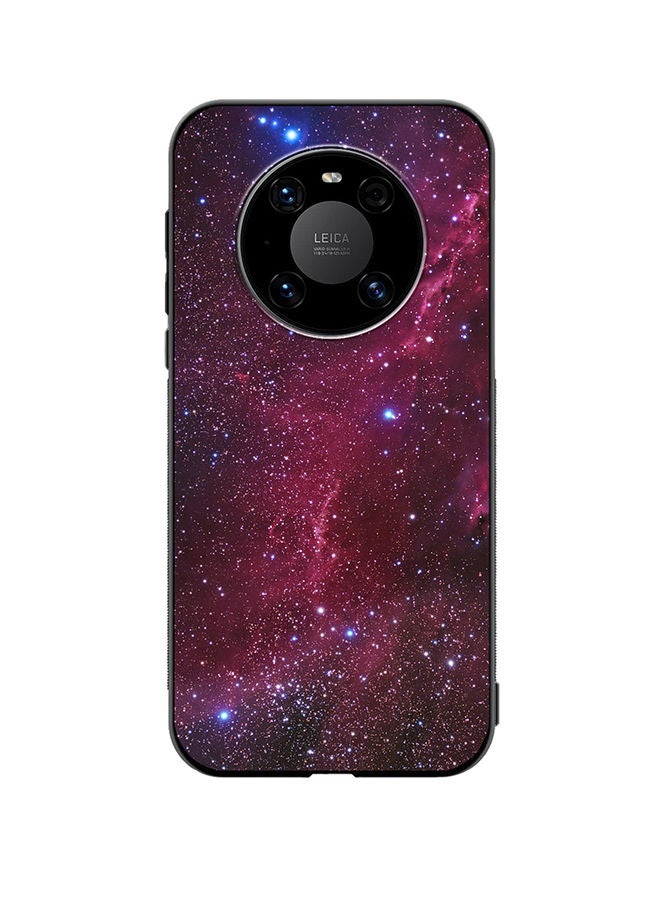 VR CREATIVE Protective Case Cover For Huawei Mate 40 Galaxy Stars Space Design Multicolour - Image 1
