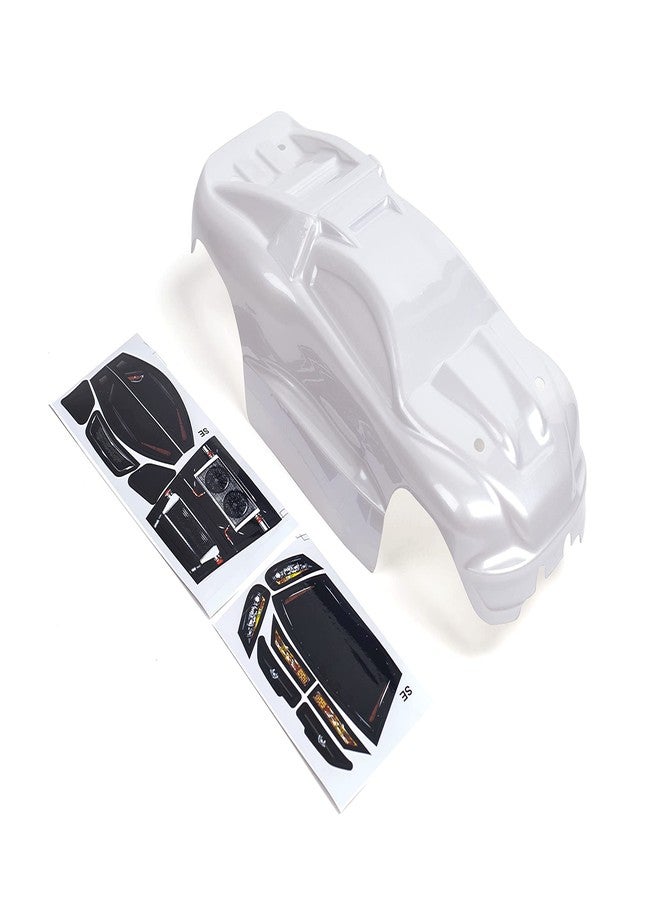 SummitLink Custom Body Police White Style Compatible for e-Revo Mini 1/16 Scale RC Car or Truck (Truck not Included) ERMN-PW-01 - Image 1