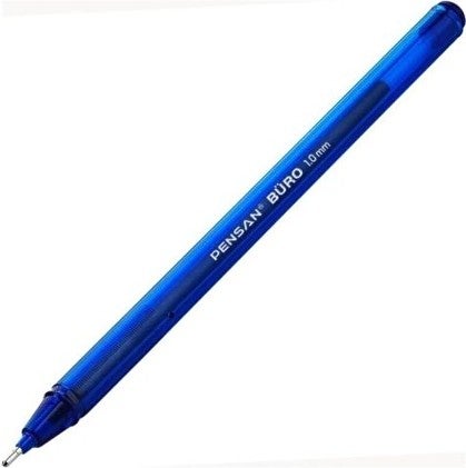 Pensan Büro Ballpoint 1mm 2270 Blue 50LI - Image 2