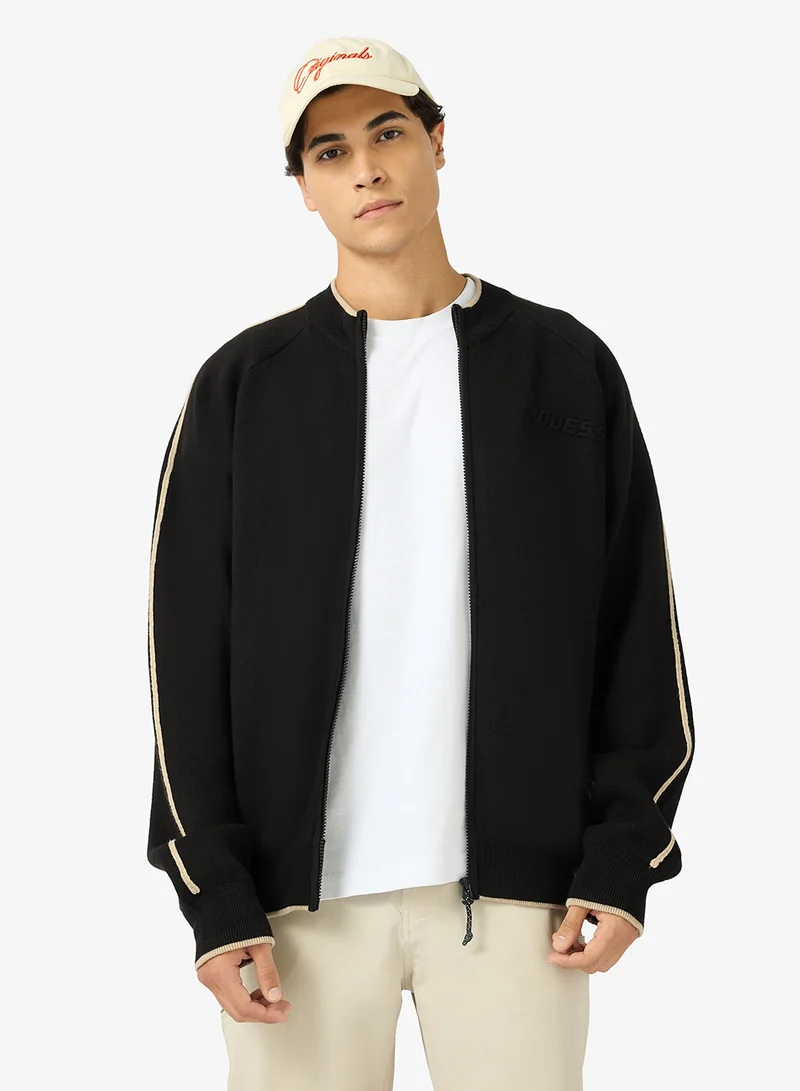 GUESS Yaki Zip Detailed Jacket