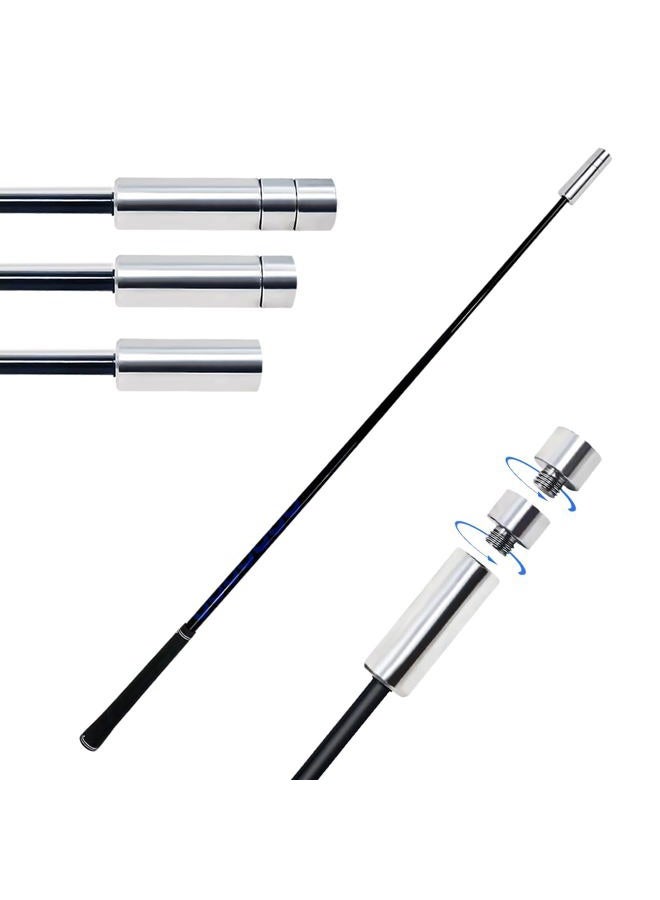 KONDAY Golf Swing Trainer, Golf Swing Training Aid Warm up Stick for Improving Rhythm, Flexibility, Balance, Tempo, Speed, and Strength with 4 Adjustable Weights - Image 1