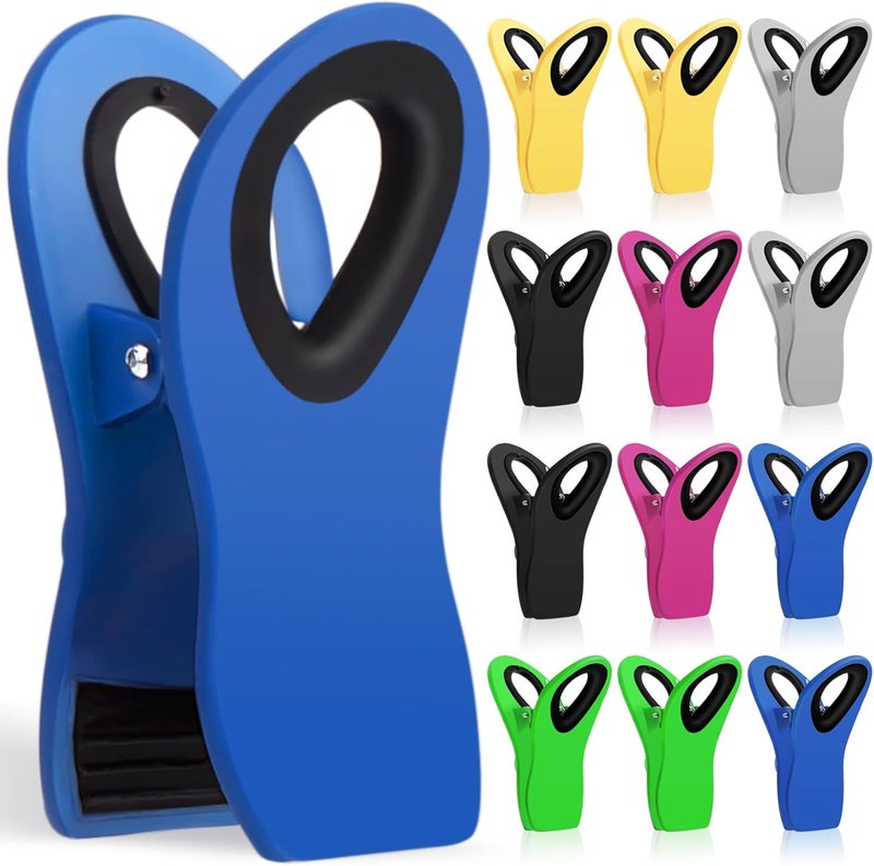 Jetmore 10 Pack Chip Clips, Bag Clips, Chip Clips Bag Clips Food Clips, Bag Clips for Food Storage, Snack Clips, Clips for Food Packages, Kitchen Clips, Clips for Fridge, Chip Clip - Image 1