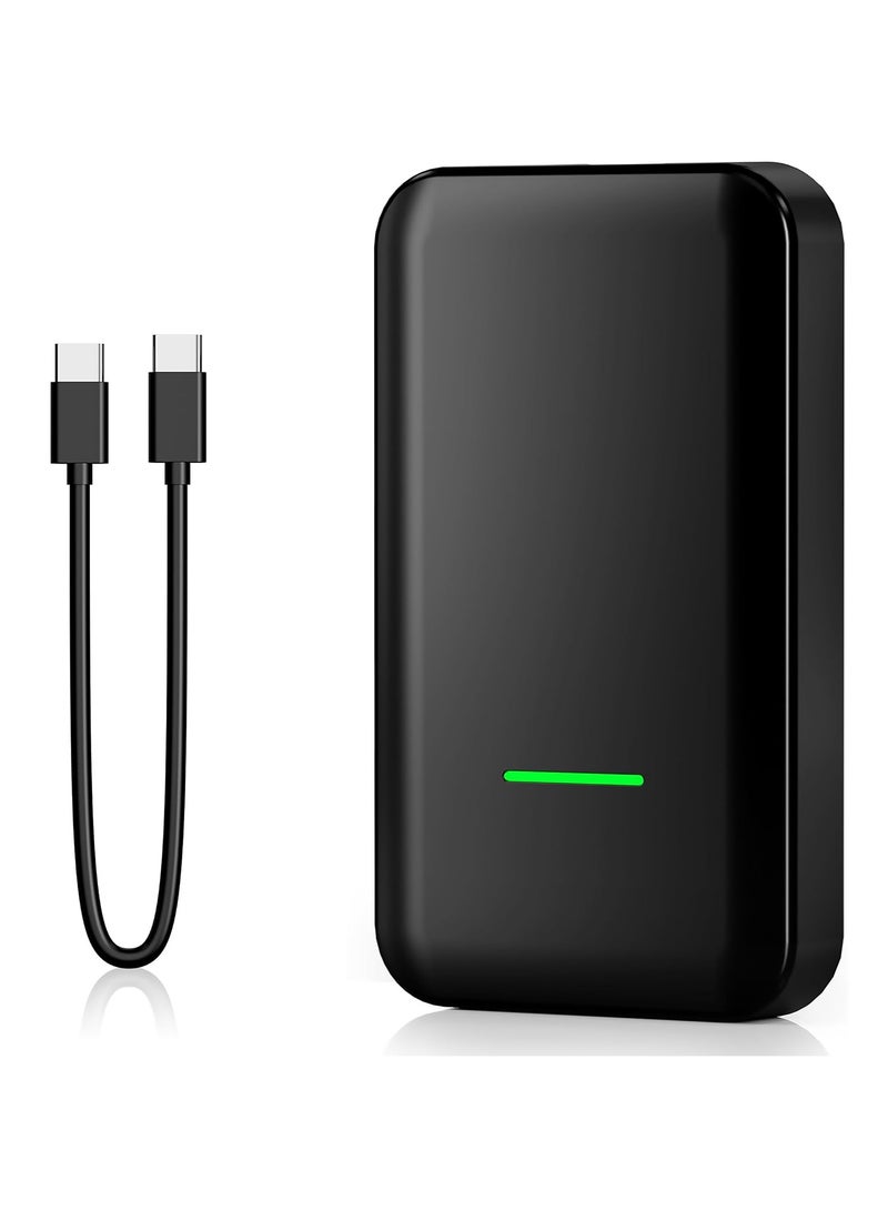SOLARAE Wireless CarPlay Adapter, Bluetooth Plug & Play Car Play Dongle, USB/Type-C Wired to Wireless CarPlay Adaptor 2023, CarPlay Magic Cars Box Compatible with Cars from 2016+ and Phone iOS 10+ - Image 1
