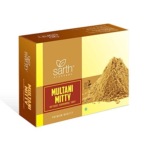SARTH AYURVEDA Sarth Ayurveda Herbal Soap combo pack of Rose Soap Multani Mitti Soap Baby Soap Hair Care soap 4 100g Natural Body and Hair Soaps - Image 3