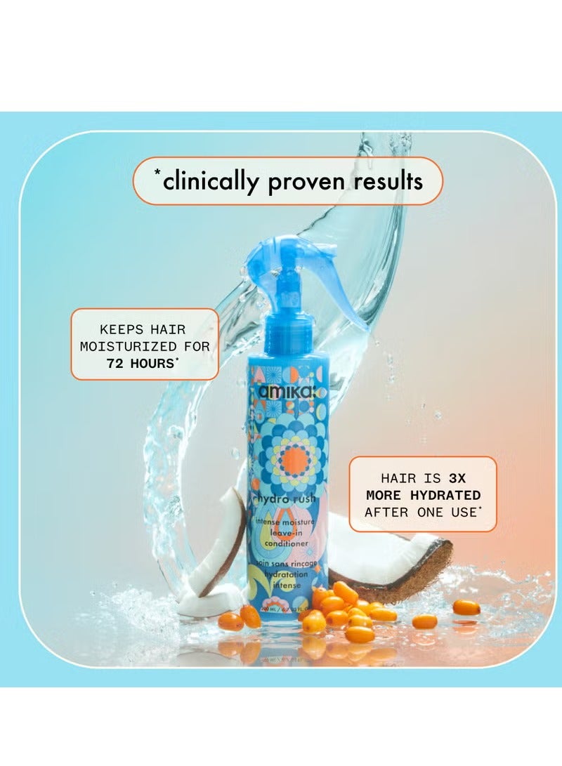 Amika Hydro Rush Intense Moisture Leave-In Conditioner 60ml - Image 2
