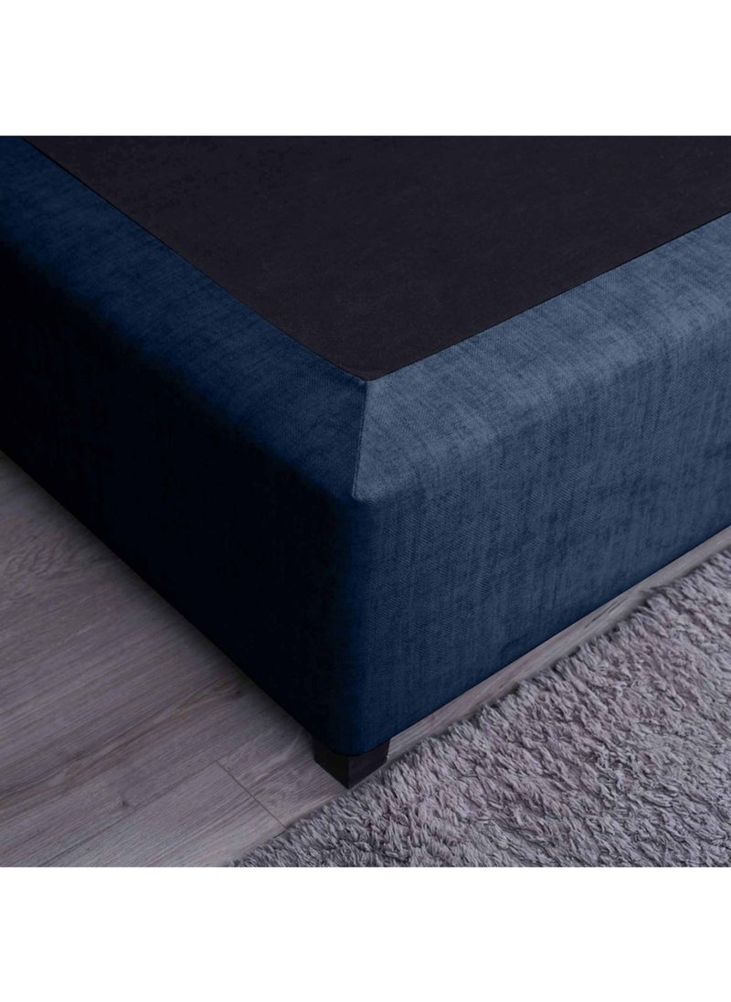 Pan Home قاعدة كاليبسو شانيل باللون الأزرق الداكن 160×200 سم  - Image 3