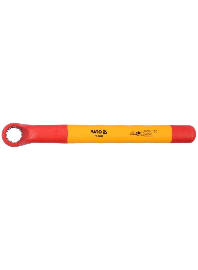 YATO Insulated Ring Wrench 14mm