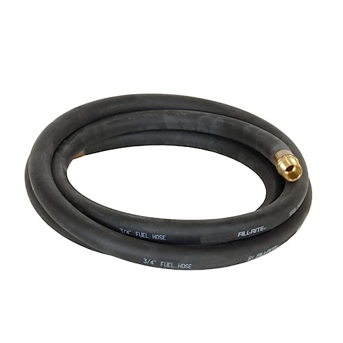 FILL RITE Fill-Rite FRH07512 3/4" x 12' Fuel Transfer Hose with Internal Spring Guards & Static Wire - Compatible with Gasoline, Diesel, Biodiesel, Kerosene, Methanol & Ethanol Blends - Image 1