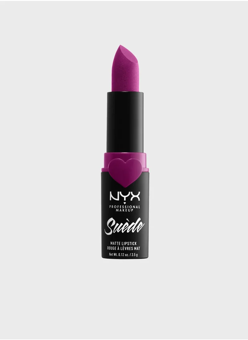 NYX PROFESSIONAL MAKEUP Suede Matte Lipstick -Copenhagen