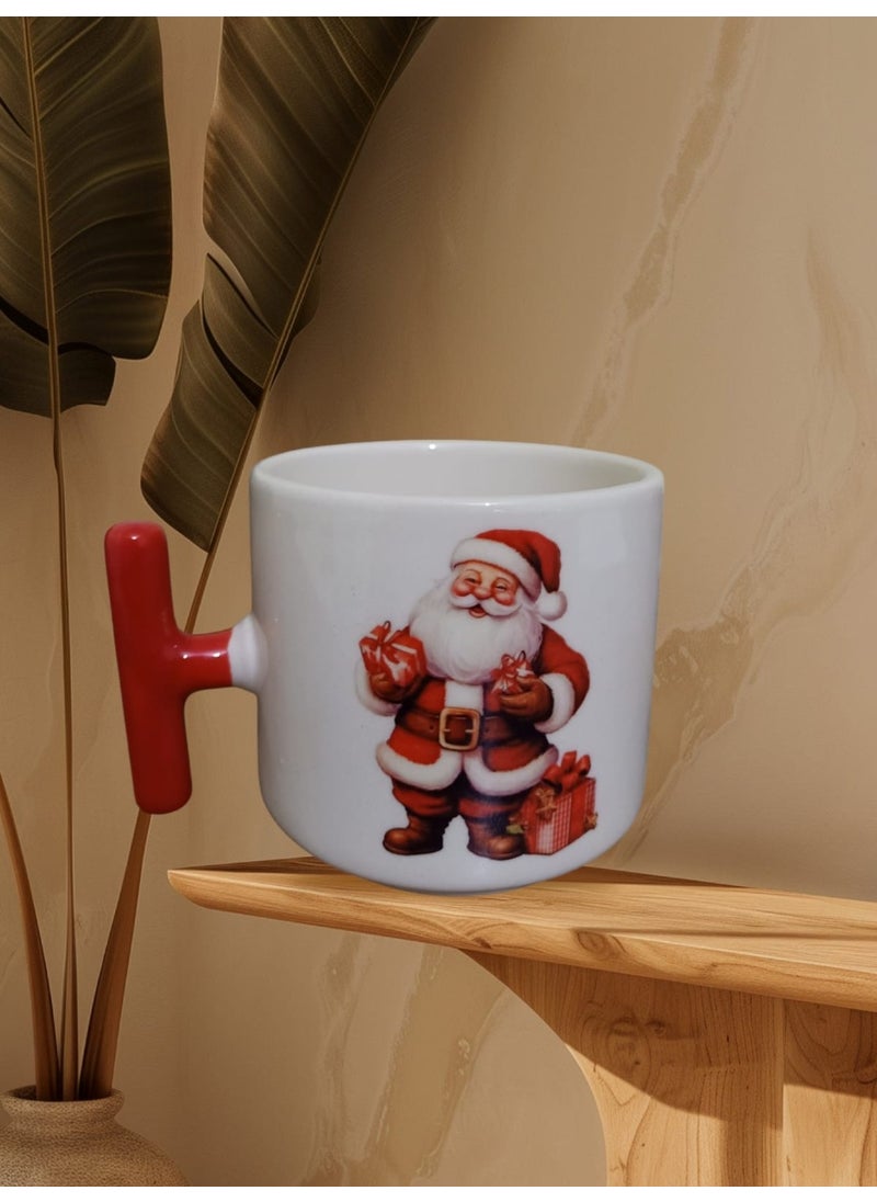Game Fruy Santa Claus Double Sided Printed Ceramic T Mug  - Image 2