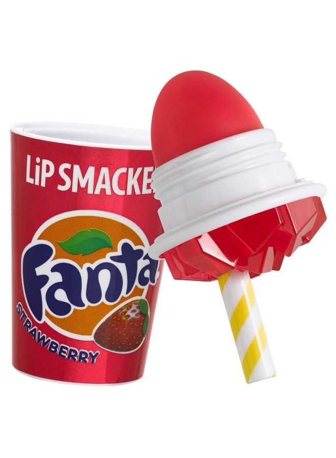 Lip Smackers Strawberry Fanta Flavored Lip Balm Coke Cup Strawberry Fanta Flavor Lip Care For Kids Women Men - Image 3