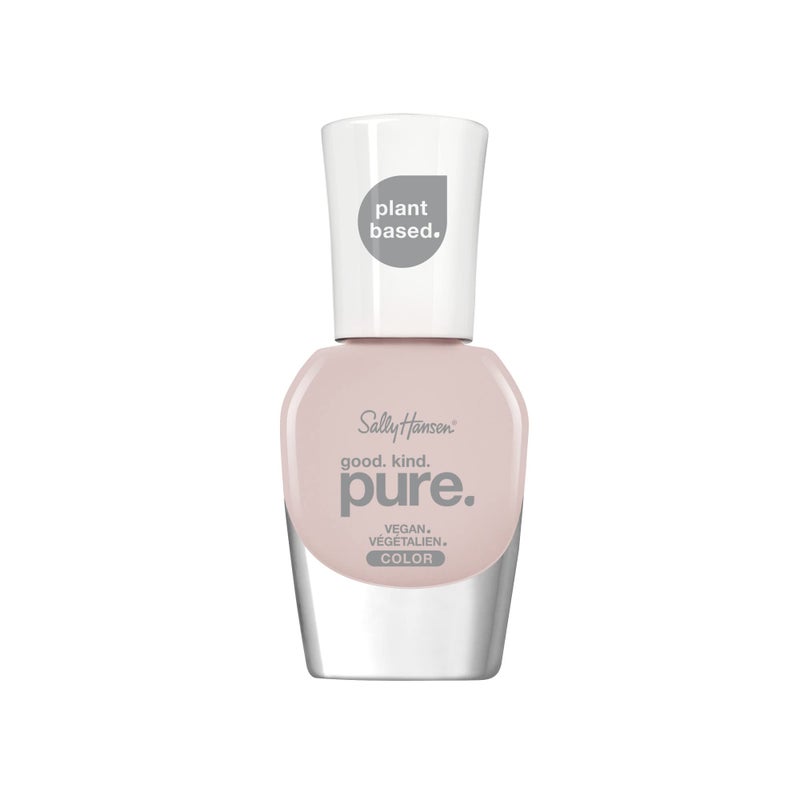 Sally Hansen Good, Kind, Pure Vegan Nail Polish, Elderflower Power, 0.33 Fl Oz, Packaging May Vary - Image 1