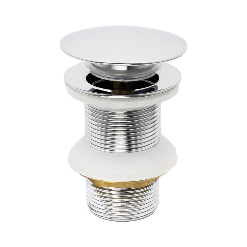 Excefore Pop Up Basin Plug - Solid Brass Click Clack Sink Waste Drainer - Image 1