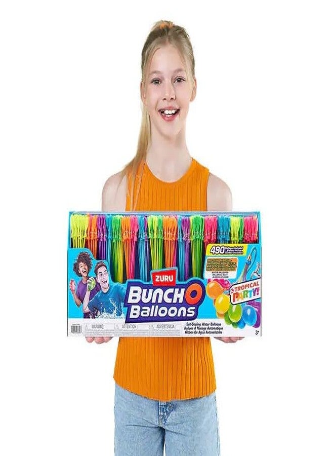 ZURU BUNCH O BALLOONS, 490 WATER BALLONS, SELF-SEALING WATER BALLONS, MULTI COLOR WATER BALLONS - Image 5
