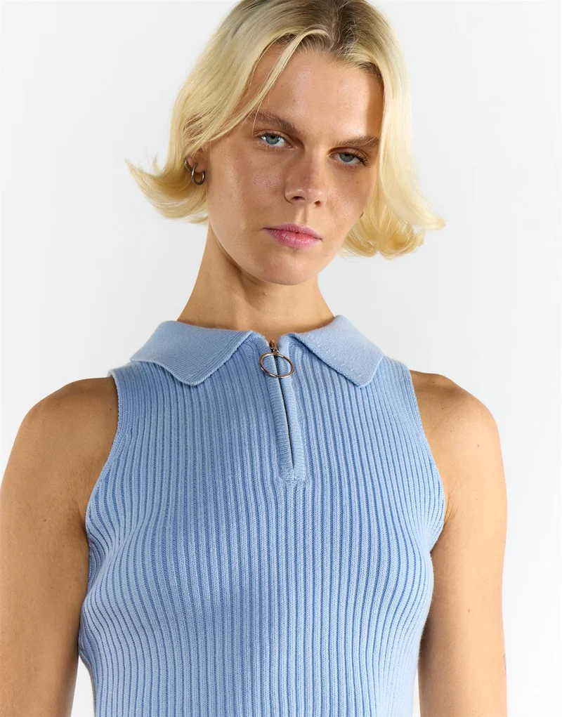 Glamorous  A - LADIES TOP-LIGHT BLUE for Women | Best Price UAE