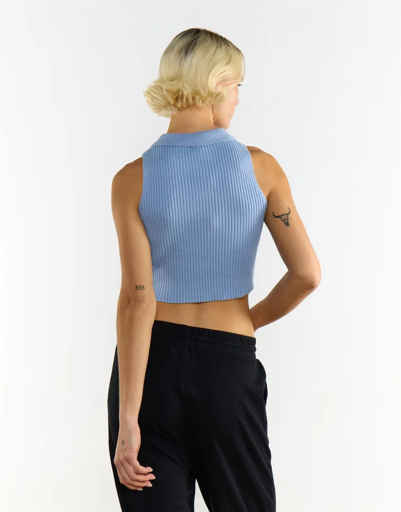 Glamorous  A - LADIES TOP-LIGHT BLUE for Women | Best Price UAE