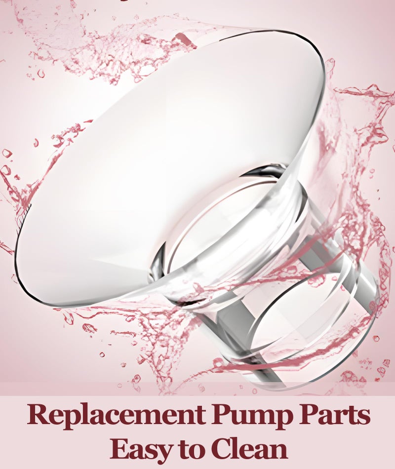 squishy 6Pcs Spectra Breast Pump Flange Inserts, Breast Pump Flange Sizing Kit with Nipple Ruler, Compatible with Most Breast Pumps for Comfortable Pumping (Transparent （12PCS）) - Image 3