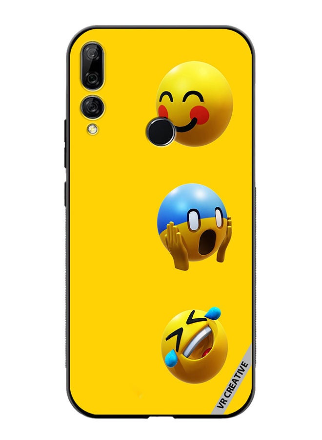 VR CREATIVE Protective Case Cover For Huawei Y9 Prime 2019 Smile Design Multicolour - Image 1