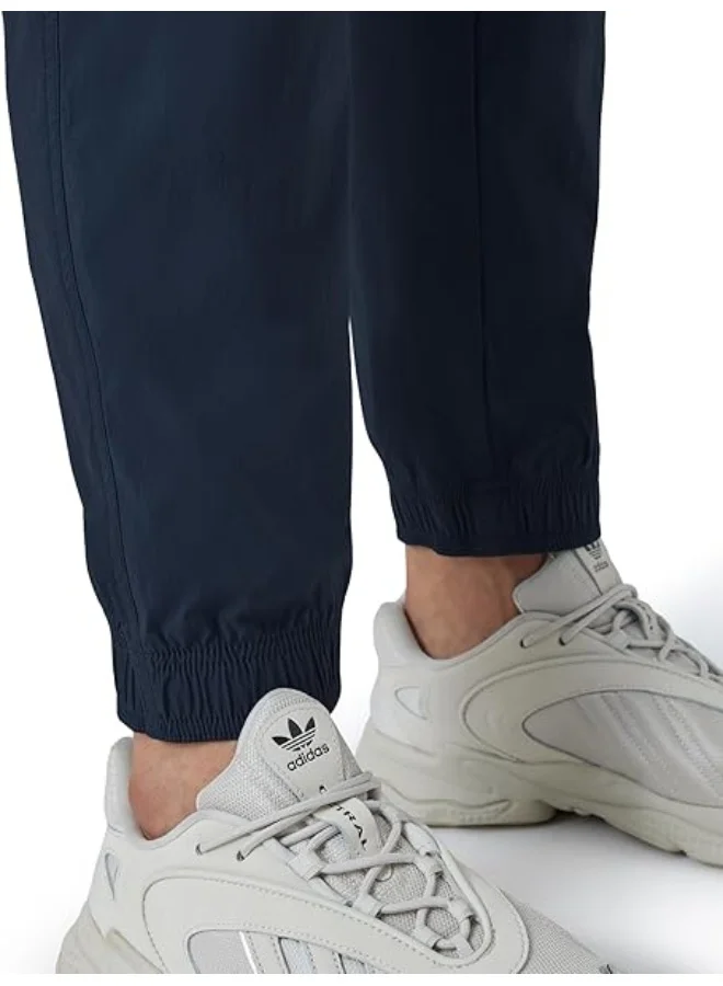 XYXX  Men Cotton Rich Cargo Jogger, Relaxed, Solid, Pack of 1, MB3JG05L, Midnight Blue, L  | Best Price UAE