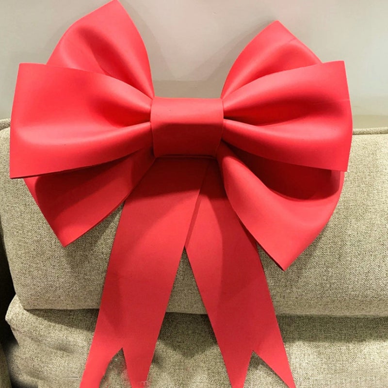 DIY Oversized Bowknot EVA Sponge Bow Hanging Decoration Shopping Mall Party Photo Props Red - Image 2