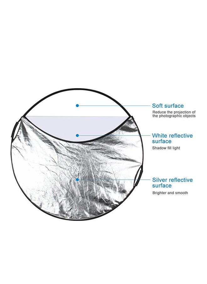 NIBEMINENT 5-In-1 Folding Studio Reflector Board 110centimeter Multicolour  - Image 2