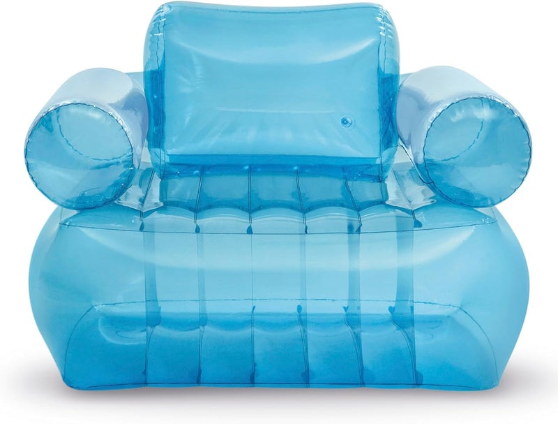 Intex Inflatable Armchair - Transparent Blue - Image 5