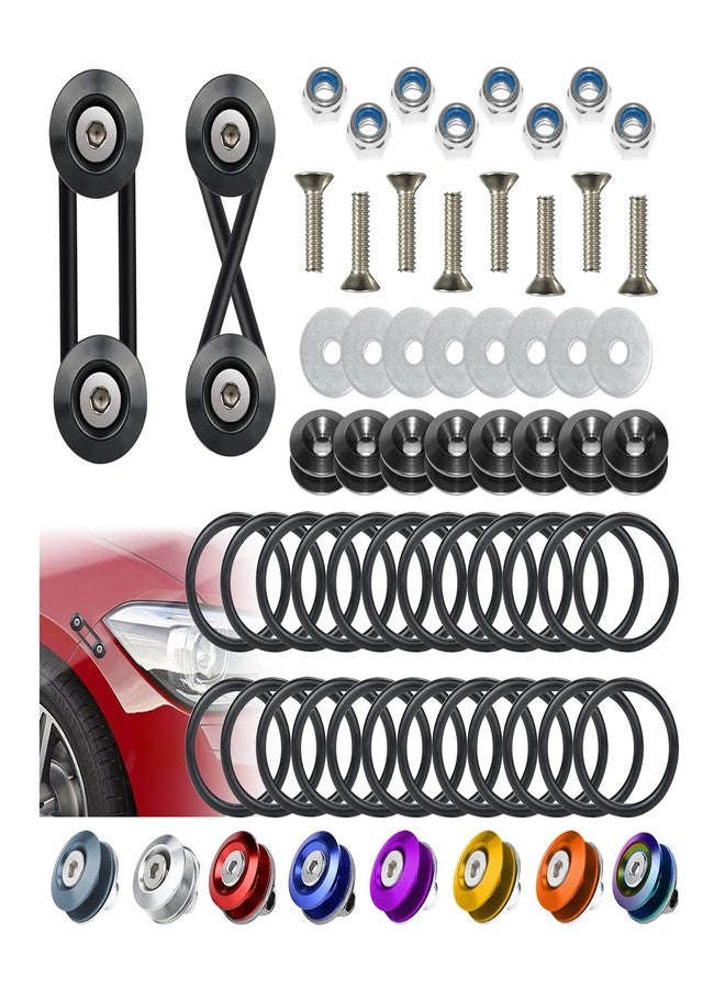 BFXM Universal Car Bumper Quick Release Clips Fasteners Kit, Front and Rear Bumper Fasteners, Ultimate Fastening Solution for Quick Bumper Release. - Image 1