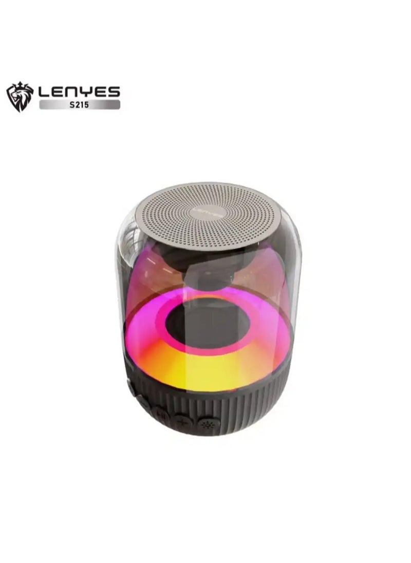 Lenyes S215 Bluetooth Speaker Portable Wireless Stereo - Black - pzsku/Z562853D8DDAF3B60B03DZ/45/_/1730990944/28f0028c-2c29-40b3-ae4c-d807fb51f6f7