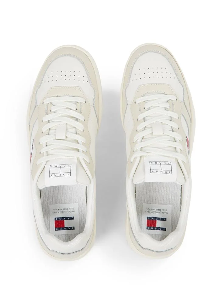 تومي جينز Casual Lase Up Low - Top Sneakers