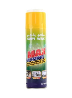 Safi WAX Foaming Interior & Exterior Car Cleaner – Removes Stains, Deposits & Insect Residue, Ideal for Home Furniture & Office Cleaning – 500ml 