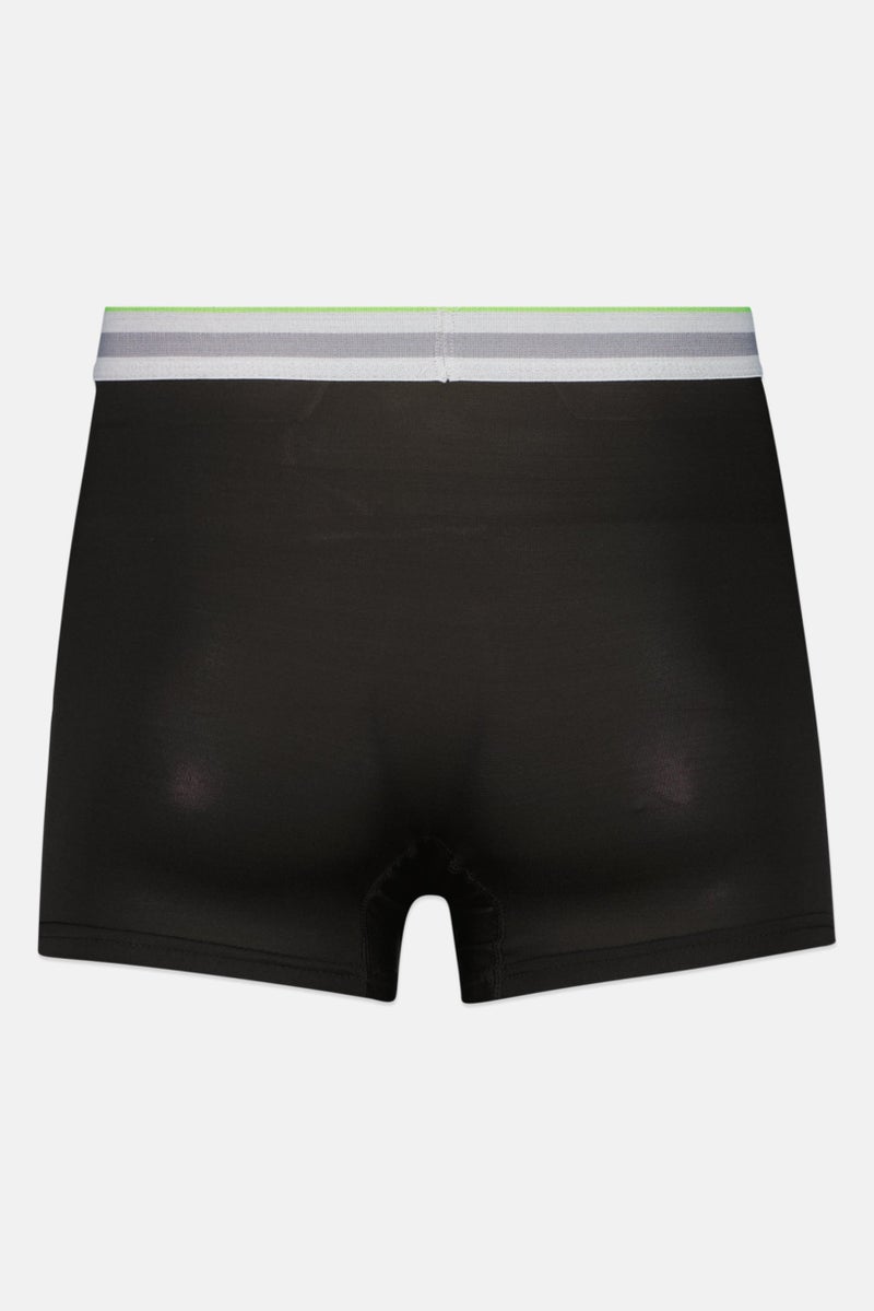 Prince Men 3 Pieces Brand Logo Boxer Brief, White Combo - Image 3