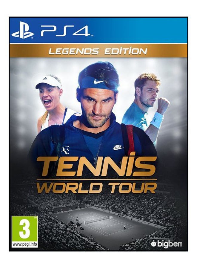 لعبة 'Tennis World Tour Legends Edition' - بلايستيشن 4 - رياضات - playstation_4_ps4