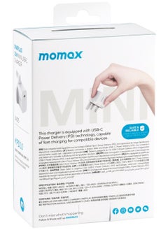 Momax Super Compact Portable One Plug UM25 Mini USB-C PD 3.0 Fast Charger  - Image 3