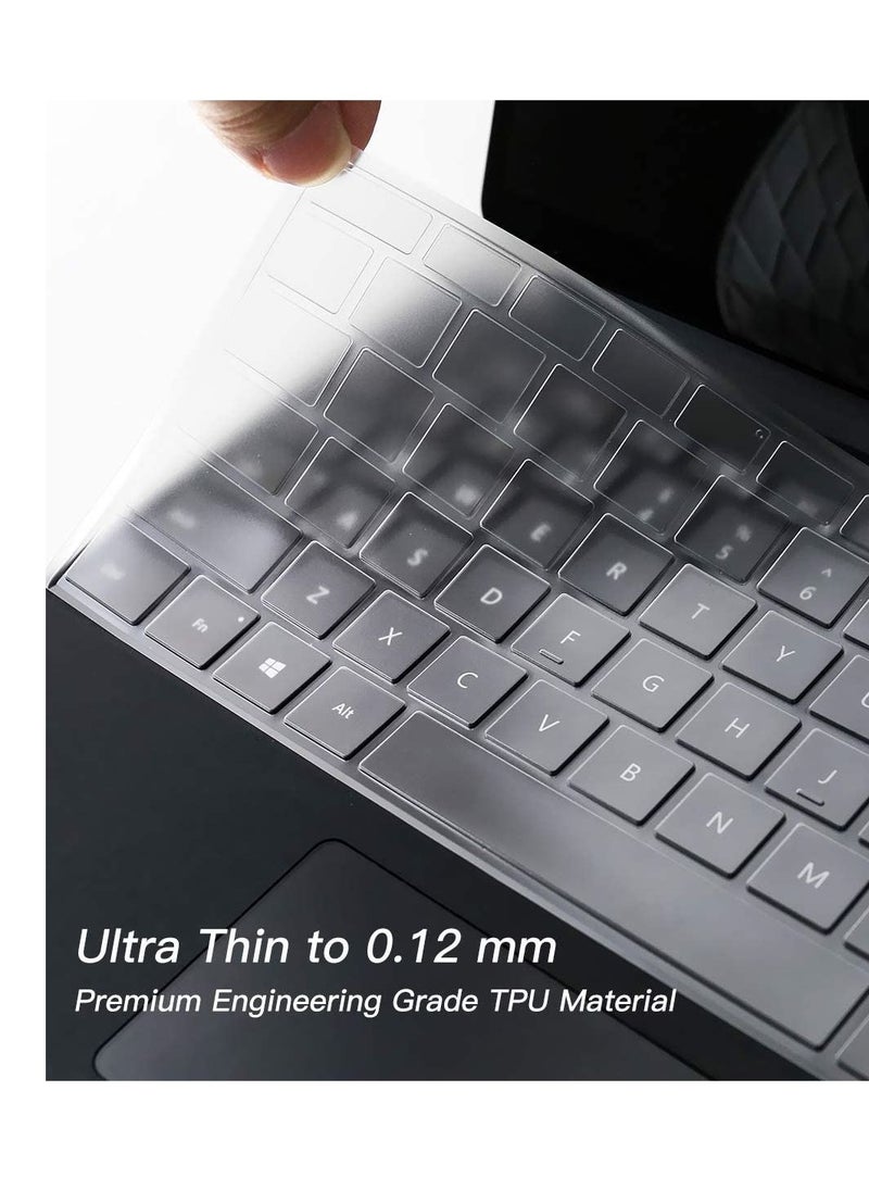 Generic - Ultra Thin Keyboard Cover Protective Skin Compatible with Huawei Matebook X Pro 13.9/Huawei Matebook D14/D15/Honor Magicbook 14/15/16.1, Clear - Image 1