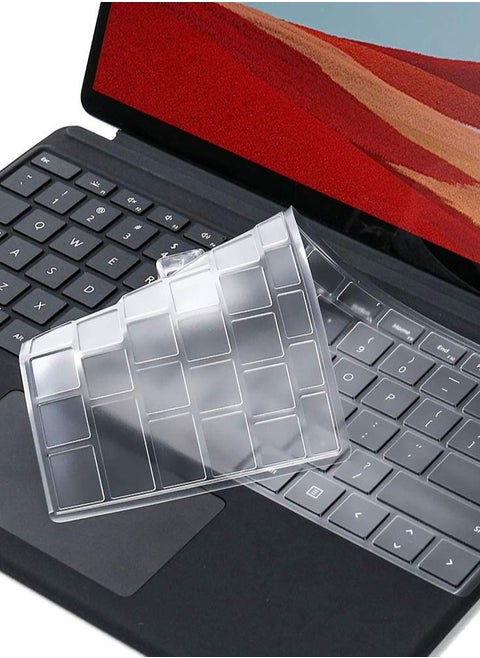 Ultra Thin Keyboard Cover Protective Skin Compatible with Huawei Matebook X Pro 13.9/Huawei Matebook D14/D15/Honor Magicbook 14/15/16.1, Clear
